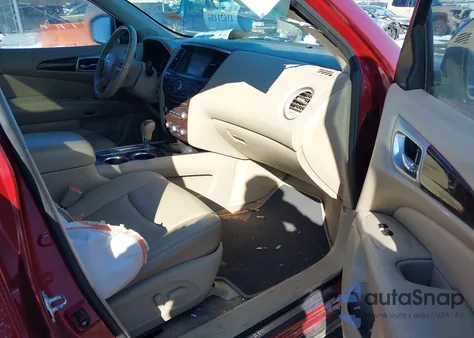 2015 Nissan Pathfinder Sl z USA, uszkodzony, nr VIN 5N1AR2MN5FC677639